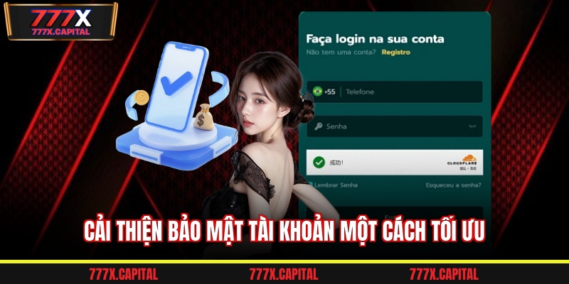 Cải thiện bảo mật tài khoản một cách tối ưu